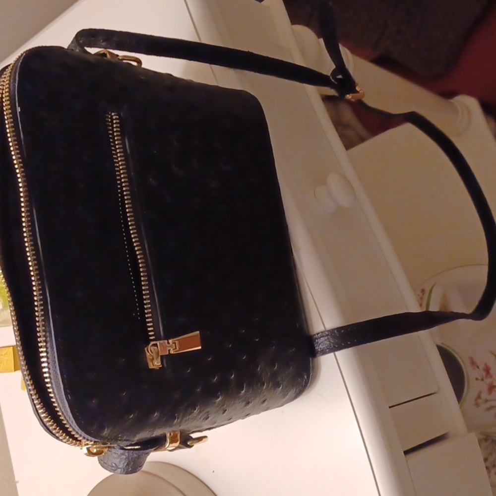 Women's small leather Italian handbag